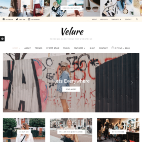 WPZoom Velure Magazine WordPress Theme 1.0.9