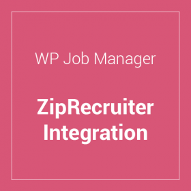 WP Job Manager ZipRecruiter Integration 1.1.0