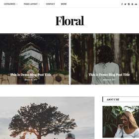 GretaThemes Floral WordPress Theme 1.2.7