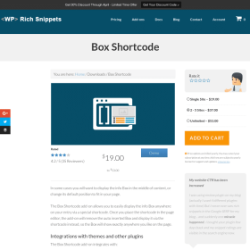 WP Rich Snippets Box Shortcode 1.2.0