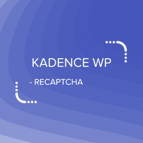 Kadence reCAPTCHA 1.3.5