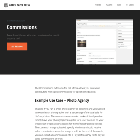 Graph Paper Press Sell Media Commissions Add-On 2.0.8