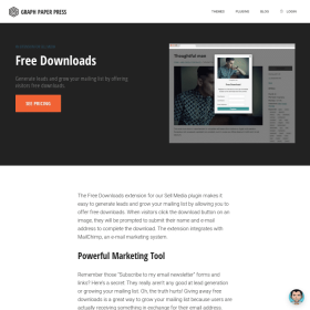 Graph Paper Press Sell Media Free Downloads Add-On 2.1.4