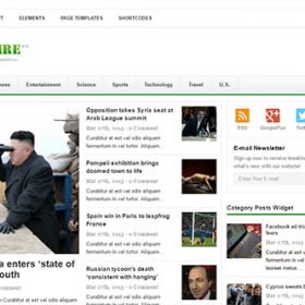 Theme Junkie Newswire Theme 2.1.1