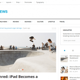 Theme Junkie SuperNews Theme 2.2.0