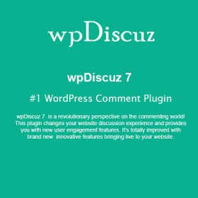 wpDiscuz – #1 WordPress Comment Plugin 7.6.29