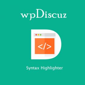 wpDiscuz – Syntax Highlighter 1.0.5