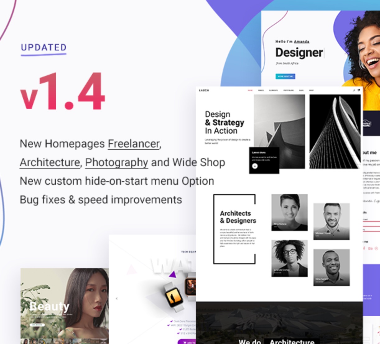 Download Larch – Responsive Minimal Multipurpose WordPress Theme 2.4 ...
